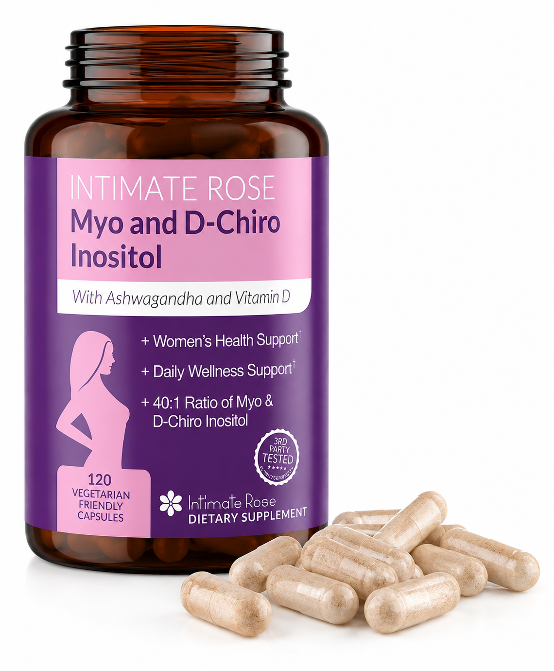 Myo & D-Chiro Inositol 40:1 – Apoyo para Fertilidad, Hormonas y Bienestar