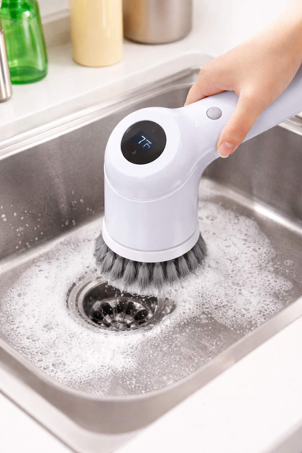 CEPILLO DE LIMPIEZA DE BAÑO 5 EN 1
