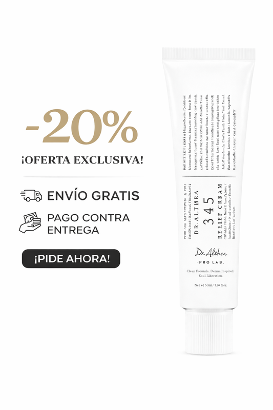 345 Relief Cream – Piel Hidratada, Suave y Equilibrada