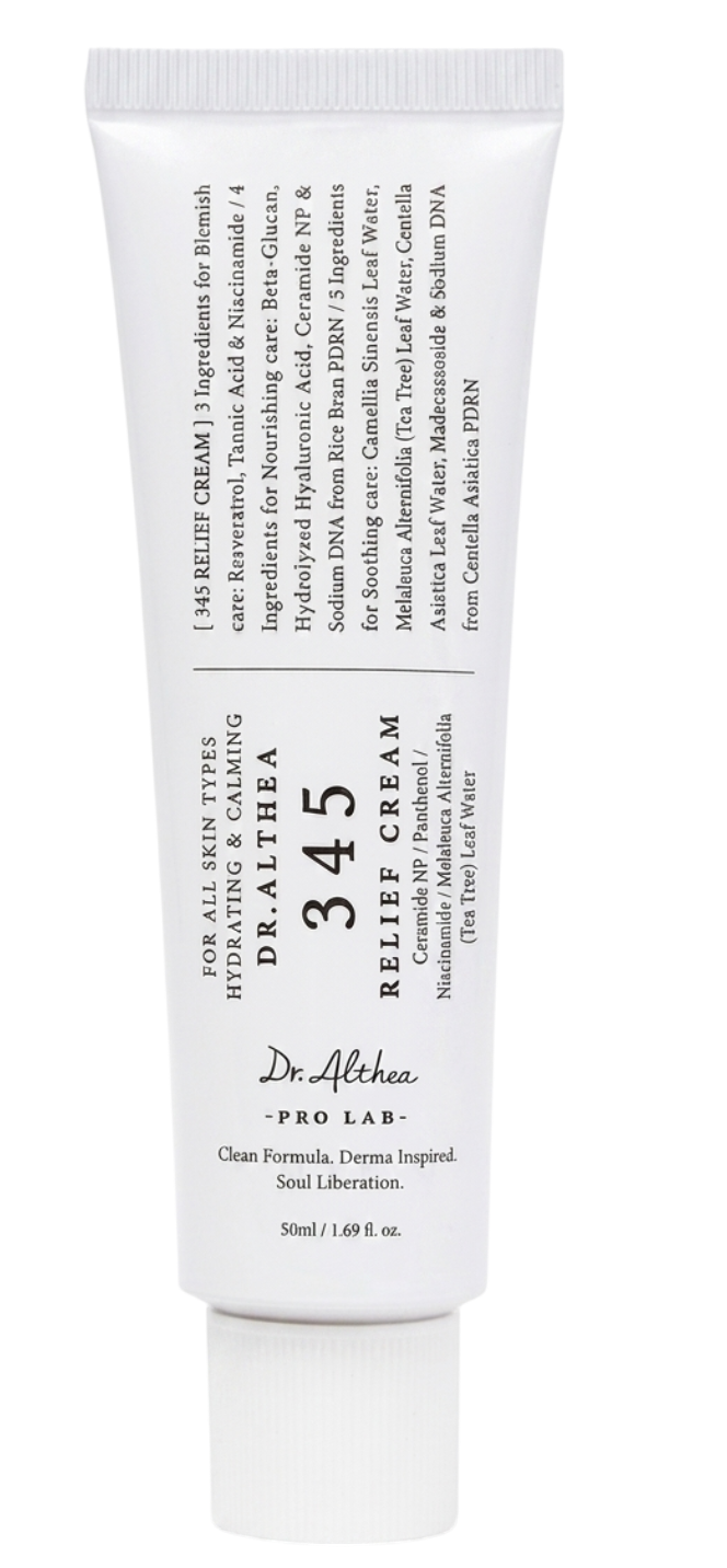 345 Relief Cream – Piel Hidratada, Suave y Equilibrada